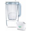 Filtrační konvice a láhev Brita One 2,5 l filtr MX PRO sklo/bílá 1050452