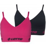 Lotto LIANI dívčí sportovní podprsenka tmavě modrá růžová – Zboží Mobilmania