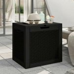 zahrada-XL box černý 55,5 x 43 x 53 cm polypropylen – Hledejceny.cz