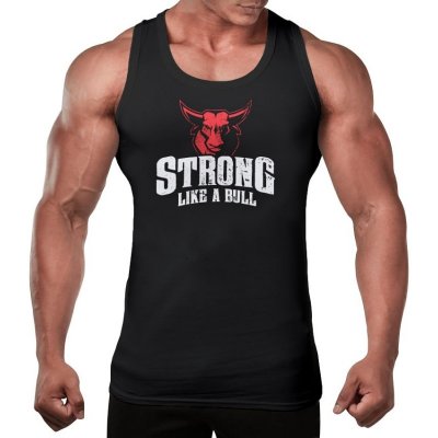 Motivated tílko do posilovny BULL 335 černá – Zboží Mobilmania