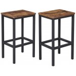 Vasagle LBC65X hnědá černá 2 ks – Zboží Dáma