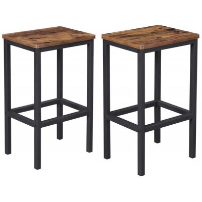 Vasagle LBC65X hnědá černá 2 ks – Zboží Dáma