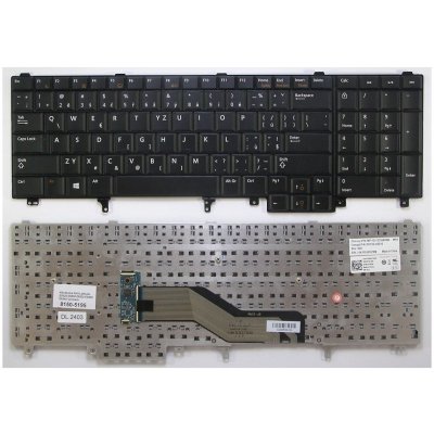 česká klávesnice pro notebook Dell Latitude E5520 E5530 E6520 E6530 E6540 M4600 M4700 M6600 CZ černá – Zboží Mobilmania