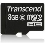 Transcend microSDHC 8 GB Class 10 TS8GUSDHC10 – Hledejceny.cz