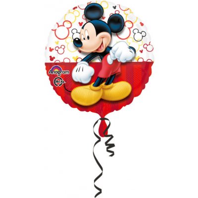 Amscan Fóliový balónek kruh 43cm Mickey Mouse – Hledejceny.cz