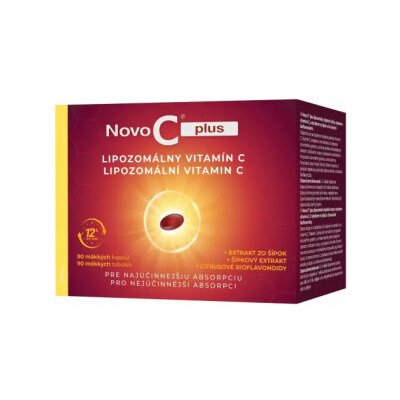 NovoCPLUS lipozomální vitamín C 90 kapslí 300 mg – Hledejceny.cz