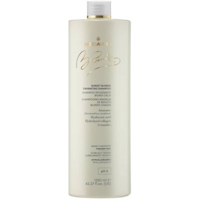 Medavita Blondie Sunset Shampoo s pigmenty 1250 ml – Zbozi.Blesk.cz