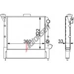 Chladič vody 36.22.500 | Zboží Auto