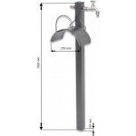 Bradas Zahradní stojan na hadici se sprchou - AG8301 – Zbozi.Blesk.cz