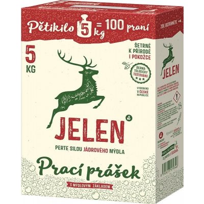 JELEN Mýdlový prášek 5 kg 100 praní