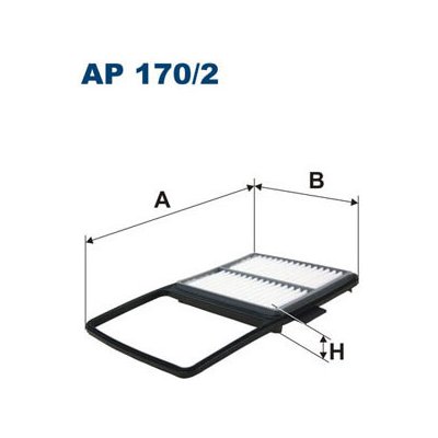 Vzduchový filtr FILTRON AP 170/2 – Hledejceny.cz