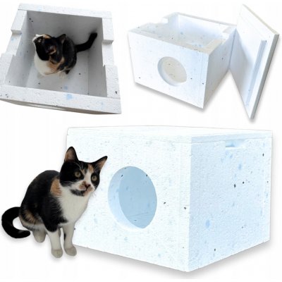 Syma Domeček bílý obdélníkový 39 x 39 x 30 cm – Hledejceny.cz