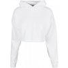 Dámská mikina Cropped hoody white