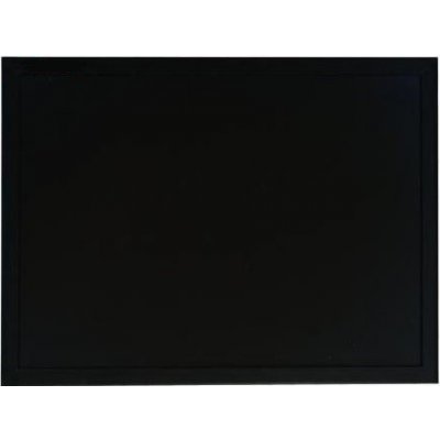 Supraviz Černá magnetická tabule s dřevěným rámem 60 x 45 cm – Zboží Mobilmania