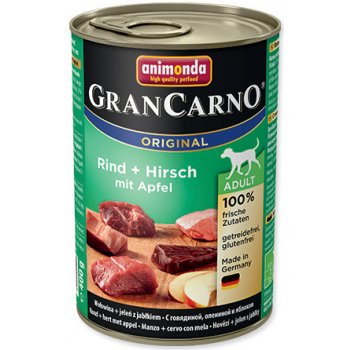 Animonda Gran Carno Dog jelení maso jablka 400 g