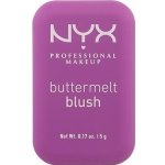 NYX Professional Makeup Buttermelt Blush pudrová tvářenka 12 All The Butta 5 g – Zboží Dáma