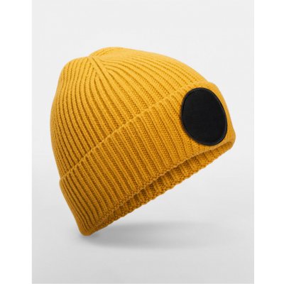 Čepice zimní Beechfield Circular Fashion Patch žlutá – Hledejceny.cz