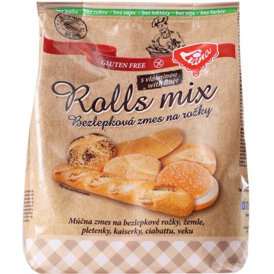Liana Rolls mix směs na pečivo bez lepku 500 g – Zboží Dáma