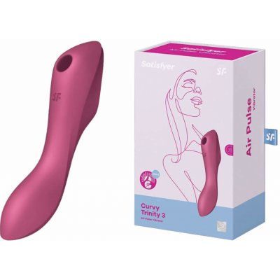 Satisfyer Vibrátor/pulzační stimulátor Curvy Trinity 3 – Zbozi.Blesk.cz