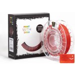 Print With Smile Print WS Flex TPU 96A Red 1,75 mm, 0,5 kg – Zboží Živě