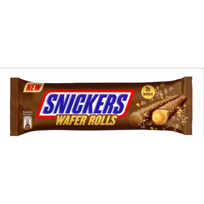 Snickers wafer roll 24 g – Zboží Dáma Snickers wafer roll 24 g – Zboží Dáma