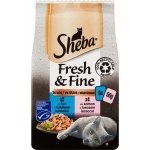 Sheba Fresh & Fine Rybí výběr ve šťávě 6 x 50 g – Zboží Mobilmania