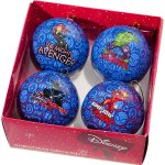 KURT ADLER Marvel SET Avengers vánoční ozdoby modré 4 ks – Hledejceny.cz