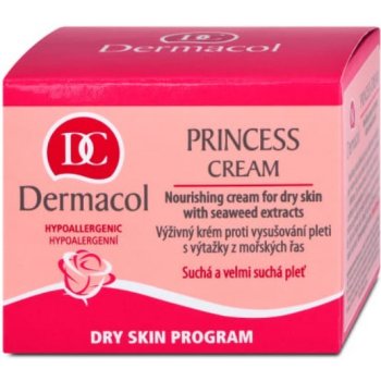 Dermacol Princess Cream Nourishing Cream For Dry Skin 50 ml od 39 Kč -  Heureka.cz