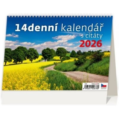 Helma 365 14denní s citáty 2026 – Zboží Mobilmania