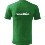 Tričko trenér trenérské tričko dárek pro trenéra zelené – Zboží Dáma
