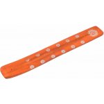 Sanu Babu Stojánek na vonné tyčinky oranžový sříbrný potisk Óm dřevo 25 cm – Hledejceny.cz