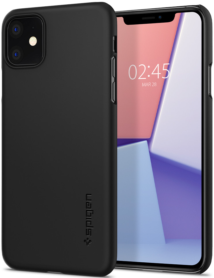 Pouzdro Spigen Thin Fit iPhone 11 černé