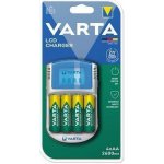 Varta LCD Charger + 4x AA 2600 mAh R2U & 12V & USB 57070201451 – Zboží Mobilmania