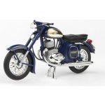 Abrex JAWA 350 Kývačka Automatic 1966 Kobaltová Modrá 1:18 – Zboží Dáma