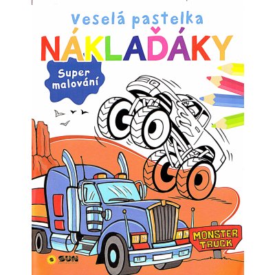 Veselá pastelka Náklaďáky – Zboží Mobilmania