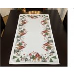 Mybesthome Vánoční ubrus běhoun XMAS MOOD 50x100 cm – Zboží Dáma