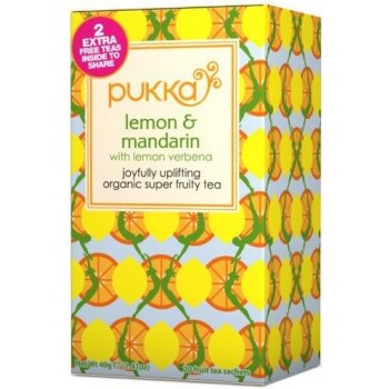 Pukka Ajurvedský čaj Mandarinka a citron 20 x 2 g