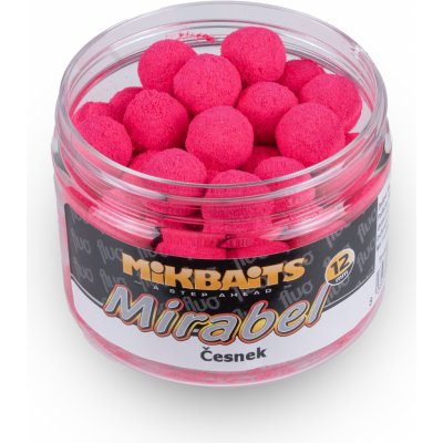 Mikbaits Fluo boilies Mirabel 150ml 12mm Česnek – Zbozi.Blesk.cz