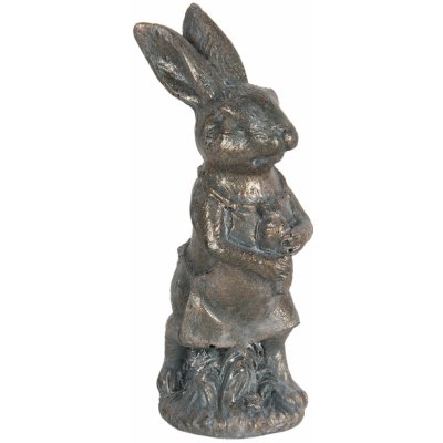 Metalická velikonoční dekorace králíka Métallique - 4*4*11 cm – Hledejceny.cz