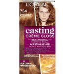 L’Oréal Casting Crème Gloss barva na vlasy 734 zlatá medová – Zboží Mobilmania