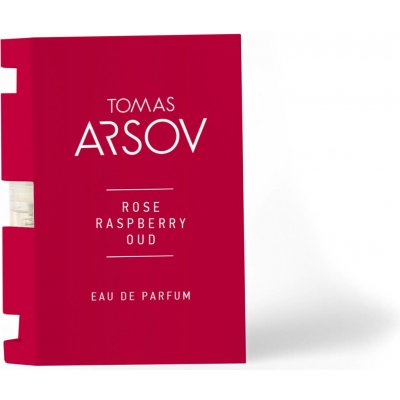 Tomas Arsov rose raspberry oud parfémovaná voda unisex 2 ml vzorek – Sleviste.cz