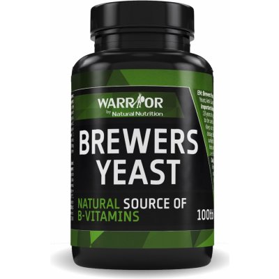 Warrior Brewers Yeast Pivovarnické kvasnice 100 tablet