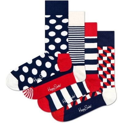 Happy Socks Klasické ponožky XBDO09-6002 Barevná