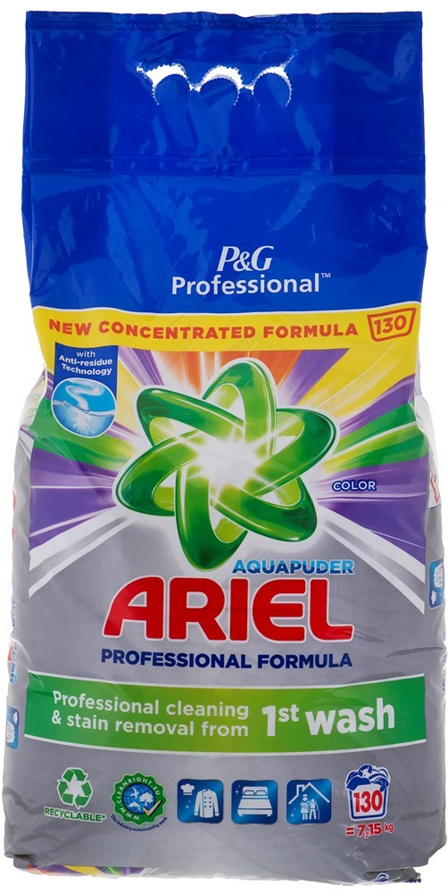 Ariel Professional prací prášek Color 7,15 kg 130 PD