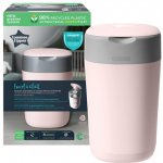 Tommee Tippee Sangenic koš Twist & Click růžový 1 univerzální Twist – Zboží Dáma