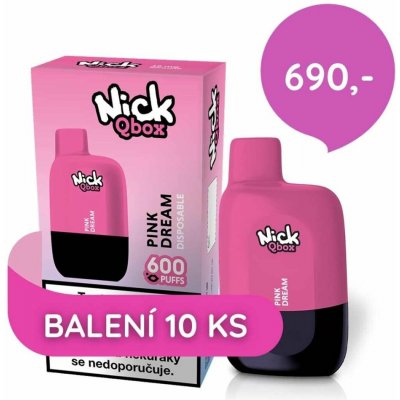 Nick Qbox PINK DREAM 16 mg 10 ks – Zbozi.Blesk.cz