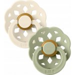 Bibs Boheme přírodní kaučuk 2ks ivory sage – Zboží Dáma