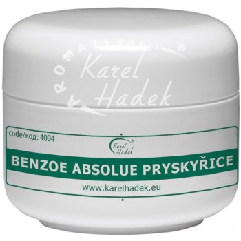 Karel Hadek Benzoe Aboslue Pryskyřice Přírodní krystaly 50 g