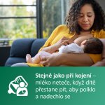 Philips Avent láhev Natural Response skleněná transparentní 240 ml – Zboží Dáma