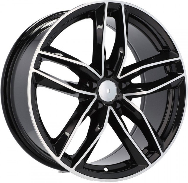 Racing Line BK690 8x18 5x112 ET39 black polished